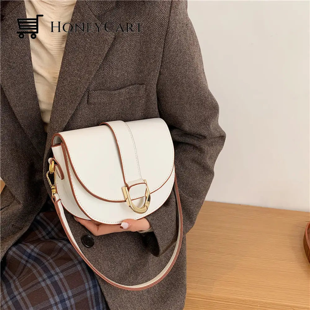 Small Saddle Underarm Shoulder Bag