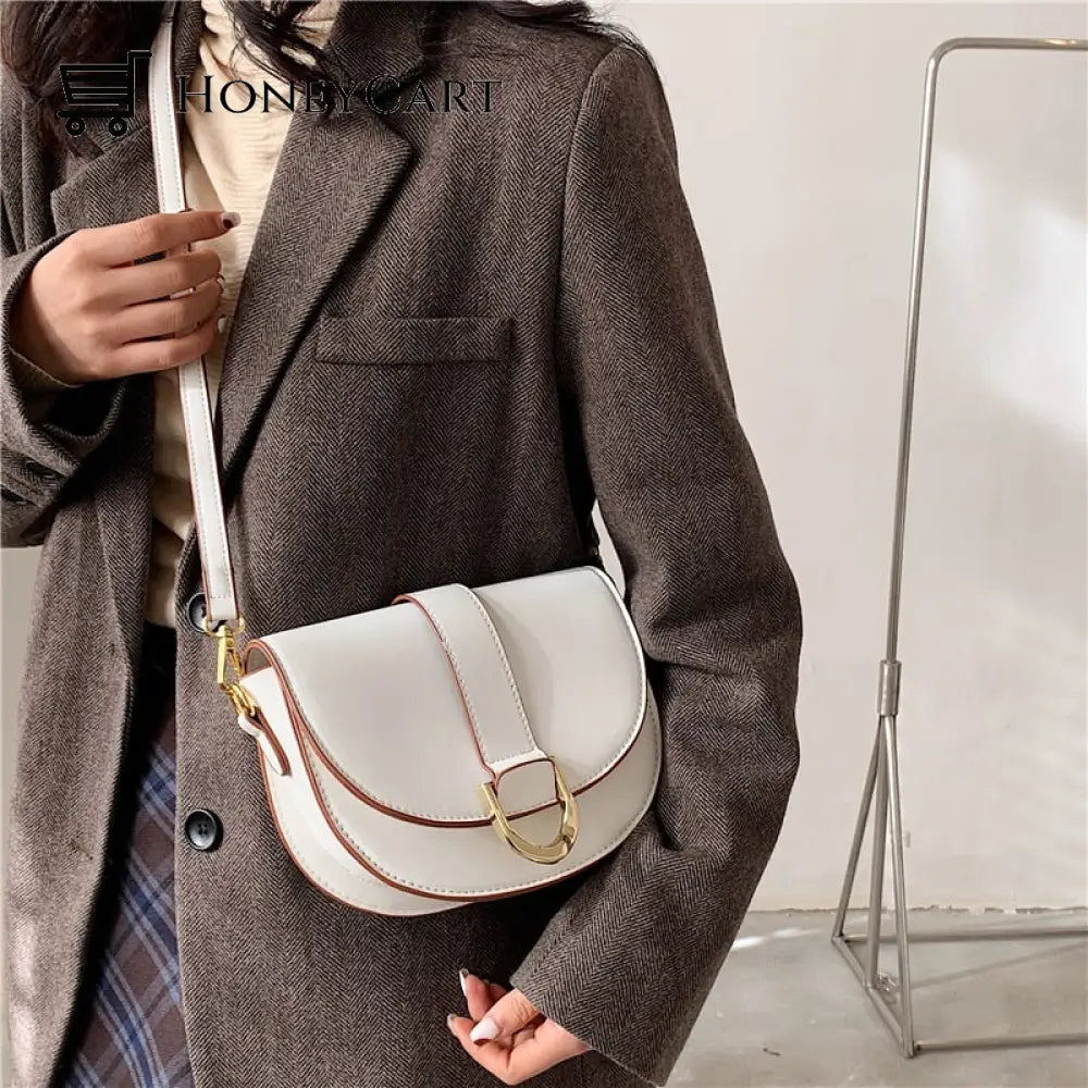 Small Saddle Underarm Shoulder Bag