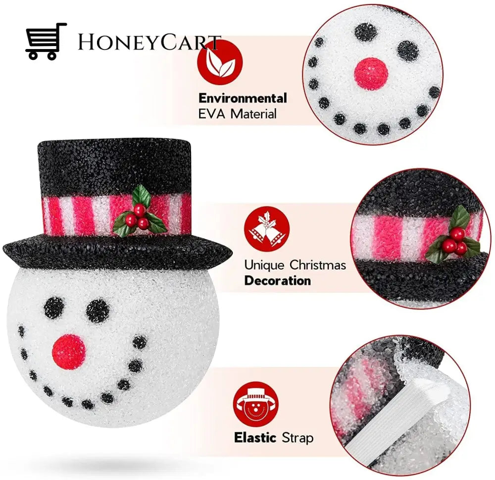Snowman Porch Light Covers
