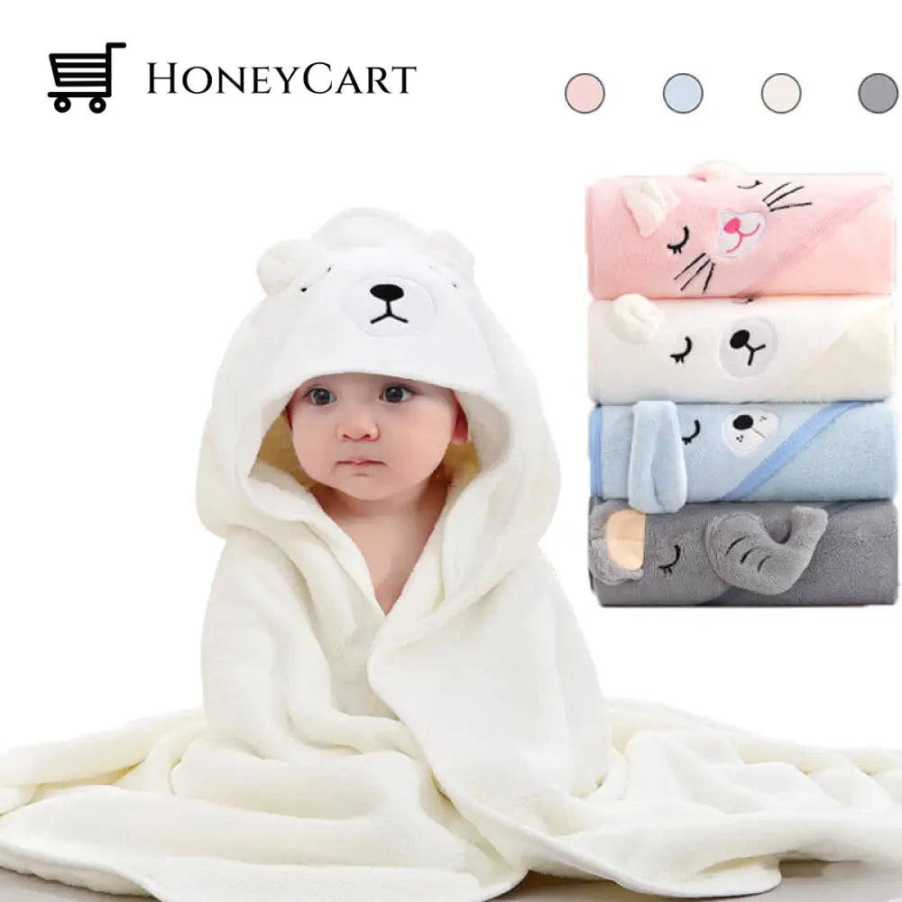 Snuggly Baby Hooded Bath Towel