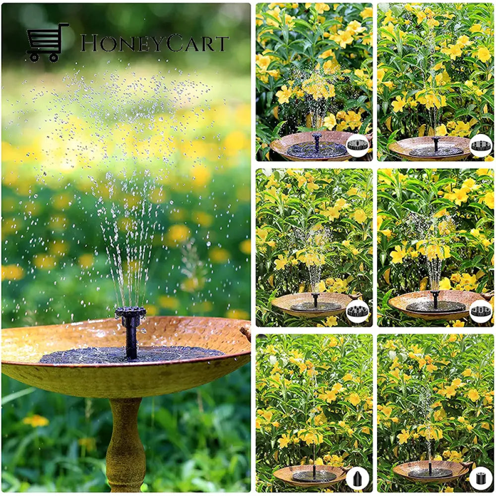 Solar Bird Bath Fountain Pump