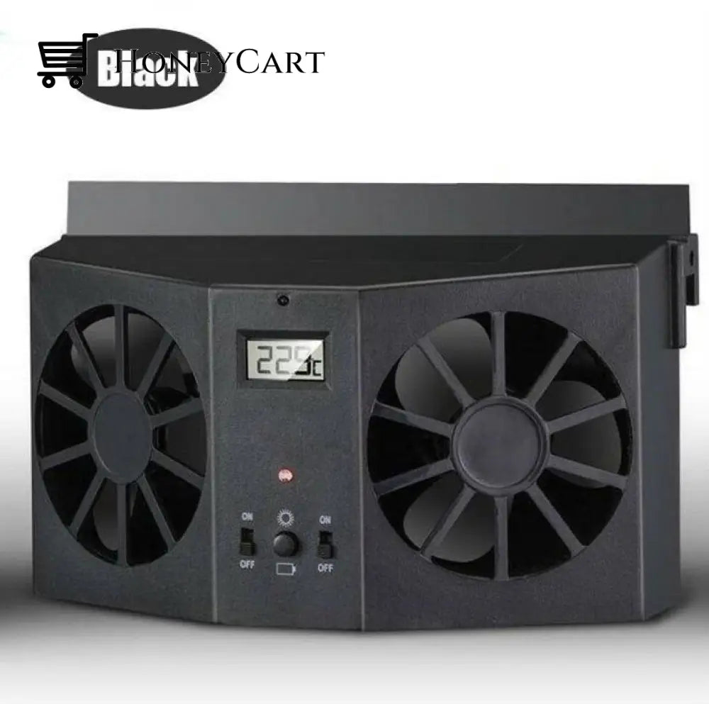 Solar Car Exhaust Heat Fan
