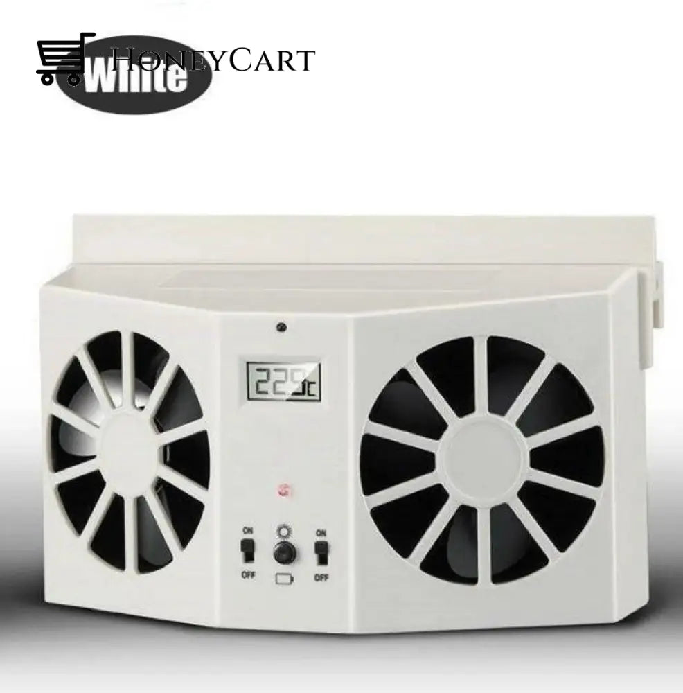Solar Car Exhaust Heat Fan