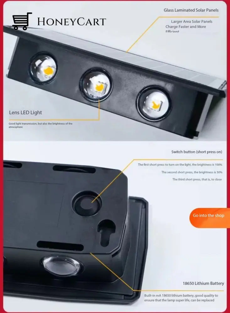 Solar Outdoor Wall Light