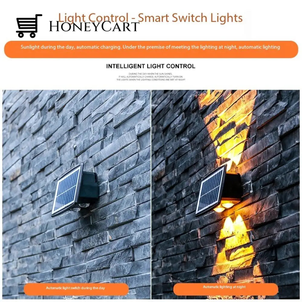 Solar Outdoor Wall Light