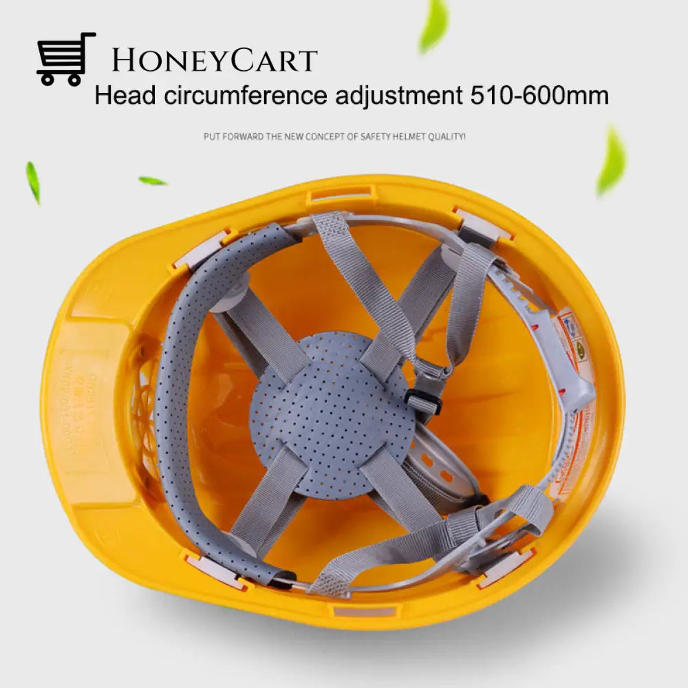 Solar Power Cooling Fan Safety Helmet Work Harnesses