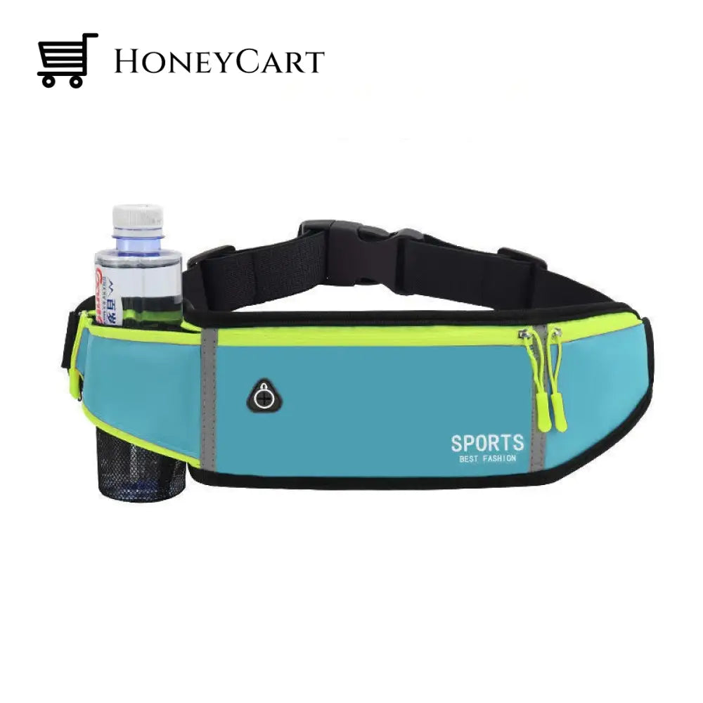 Sport Running Waist Bag Light Blue