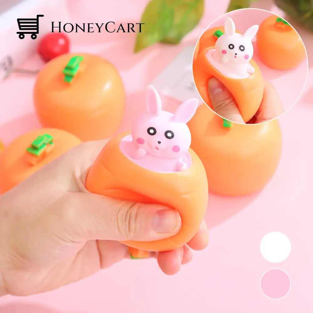 Squeeze Toy Carrot Doll