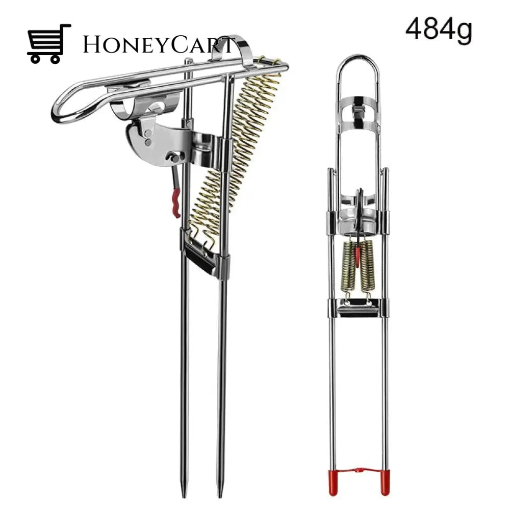 Stainless Steel Adjustable Sensitive Fishing Rod Holder Silver / China Rods