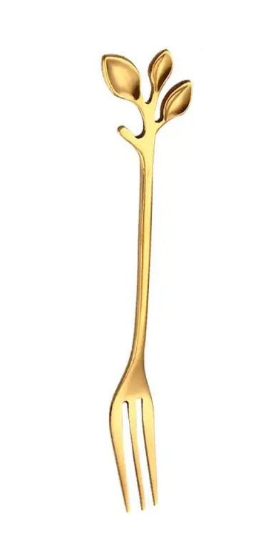 Reindeer Antlers Stainless Steel Coffee Spoon or Fork - Perfect Gift