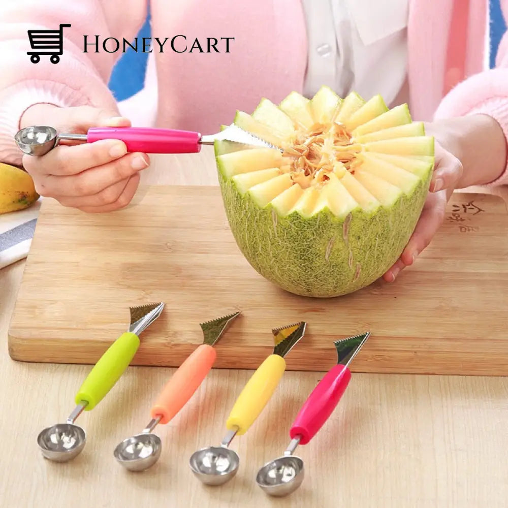 Stainless Steel Dual-Purpose Fruit Digging