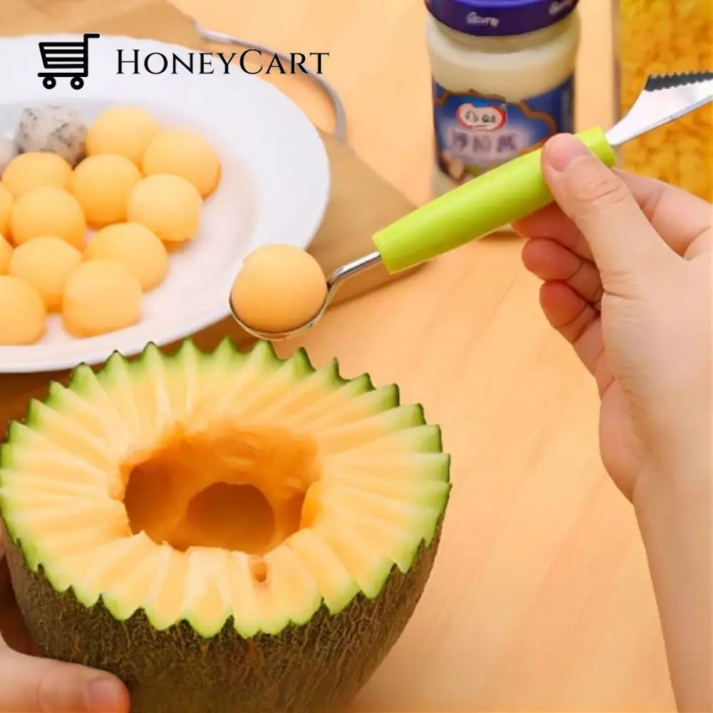 Stainless Steel Dual-Purpose Fruit Digging