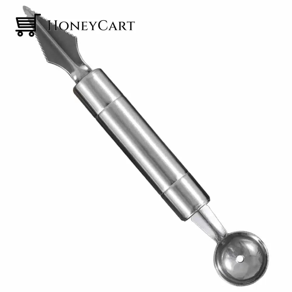 Stainless Steel Dual-Purpose Fruit Digging As Shown 1