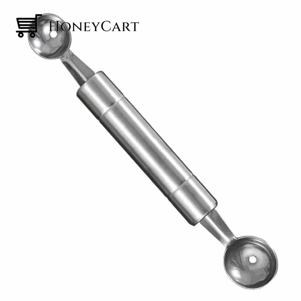 Stainless Steel Dual-Purpose Fruit Digging As Shown