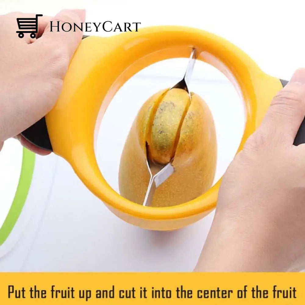 Stainless Steel Mango Slicer Seed Remover Mangoes
