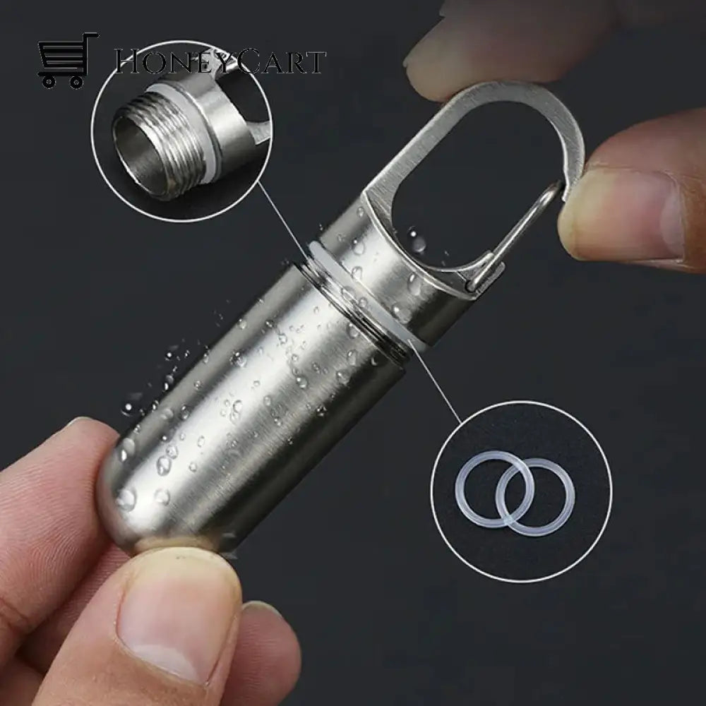 Stainless Steel Pill Box