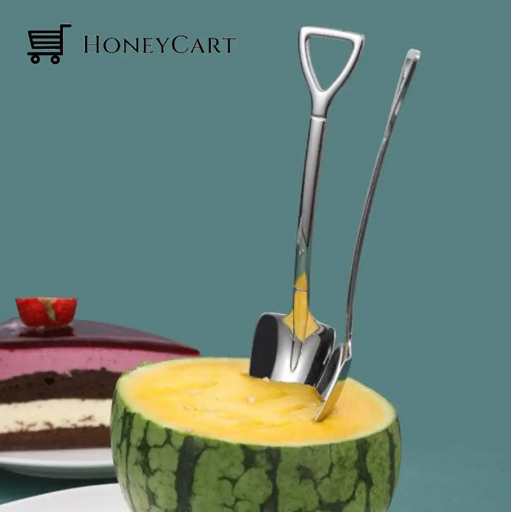 Stainless Steel Shovel Spoon Fork For Free Gift