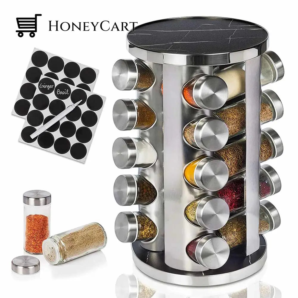 Stainless Steel Spice Rack Organizer
