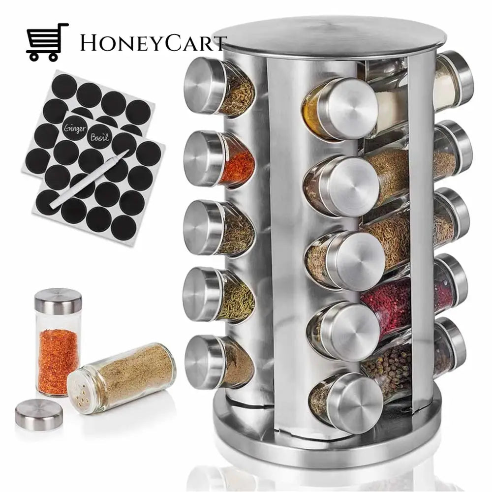 Stainless Steel Spice Rack Organizer