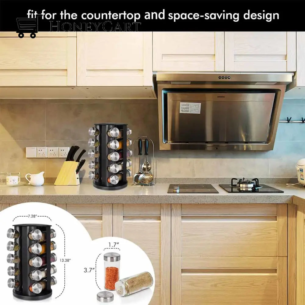 Stainless Steel Spice Rack Organizer