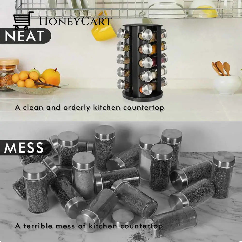 Stainless Steel Spice Rack Organizer