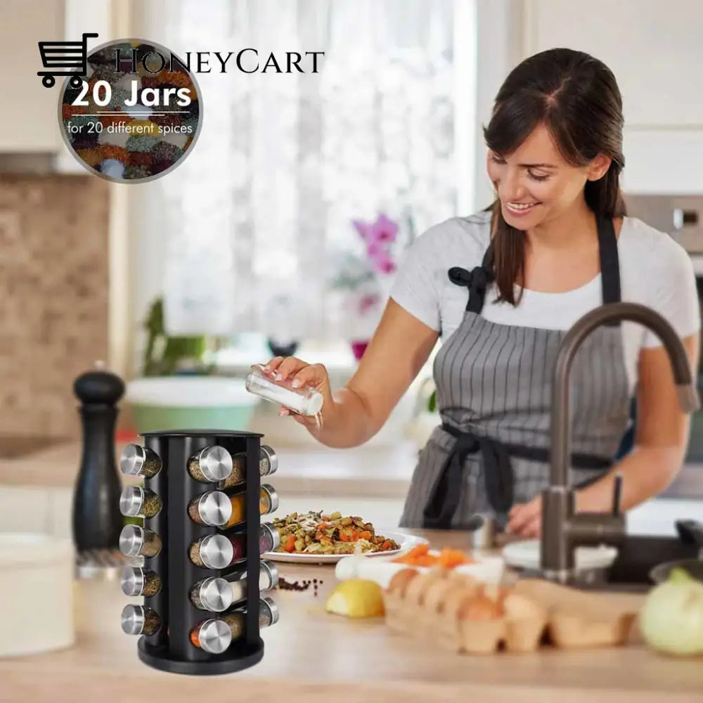 Stainless Steel Spice Rack Organizer
