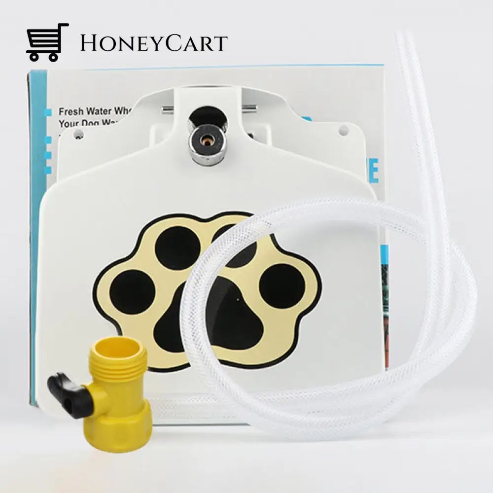 Step-On Dog Fountain