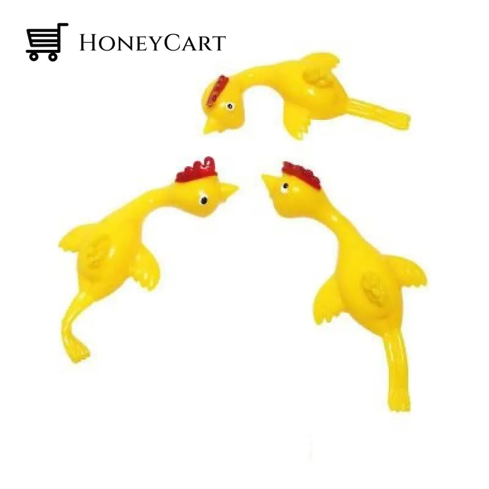 Sticky Flying Turkey Finger Birds Toys