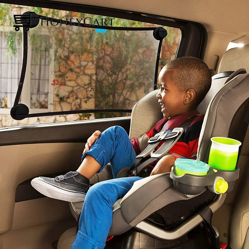 Stretch To Fit The Sun Shade Of Car Window And Help Sunscreen Wjj-0718