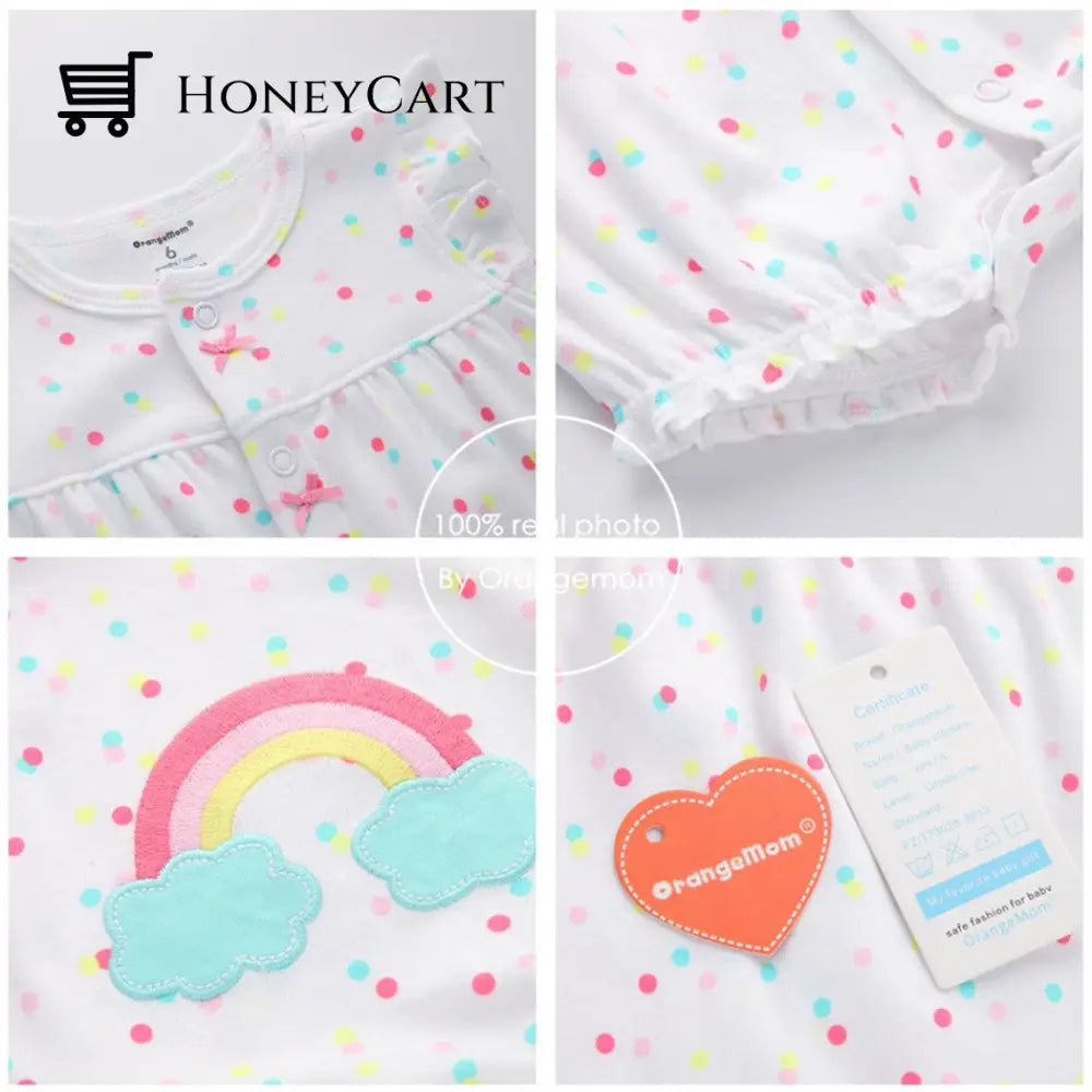 Summer Baby Rompers Short Sleeve Clothing & Toddler