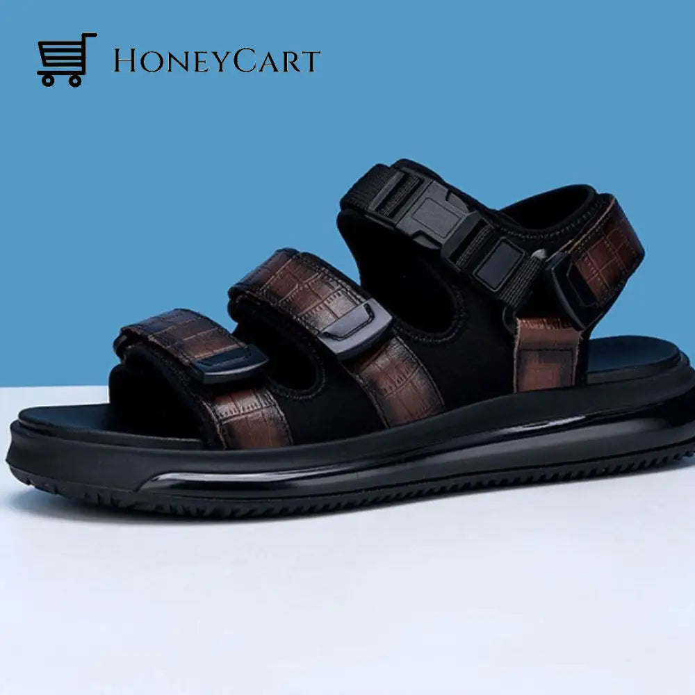 Summer Cushioned Soft - Soled Sports Sandals