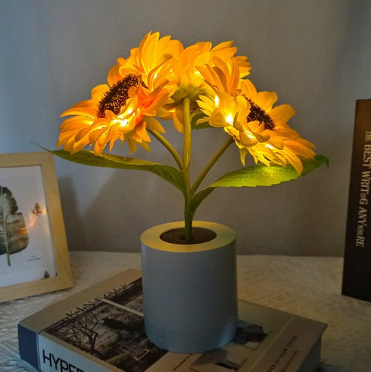 LED Sunflower Lamp
