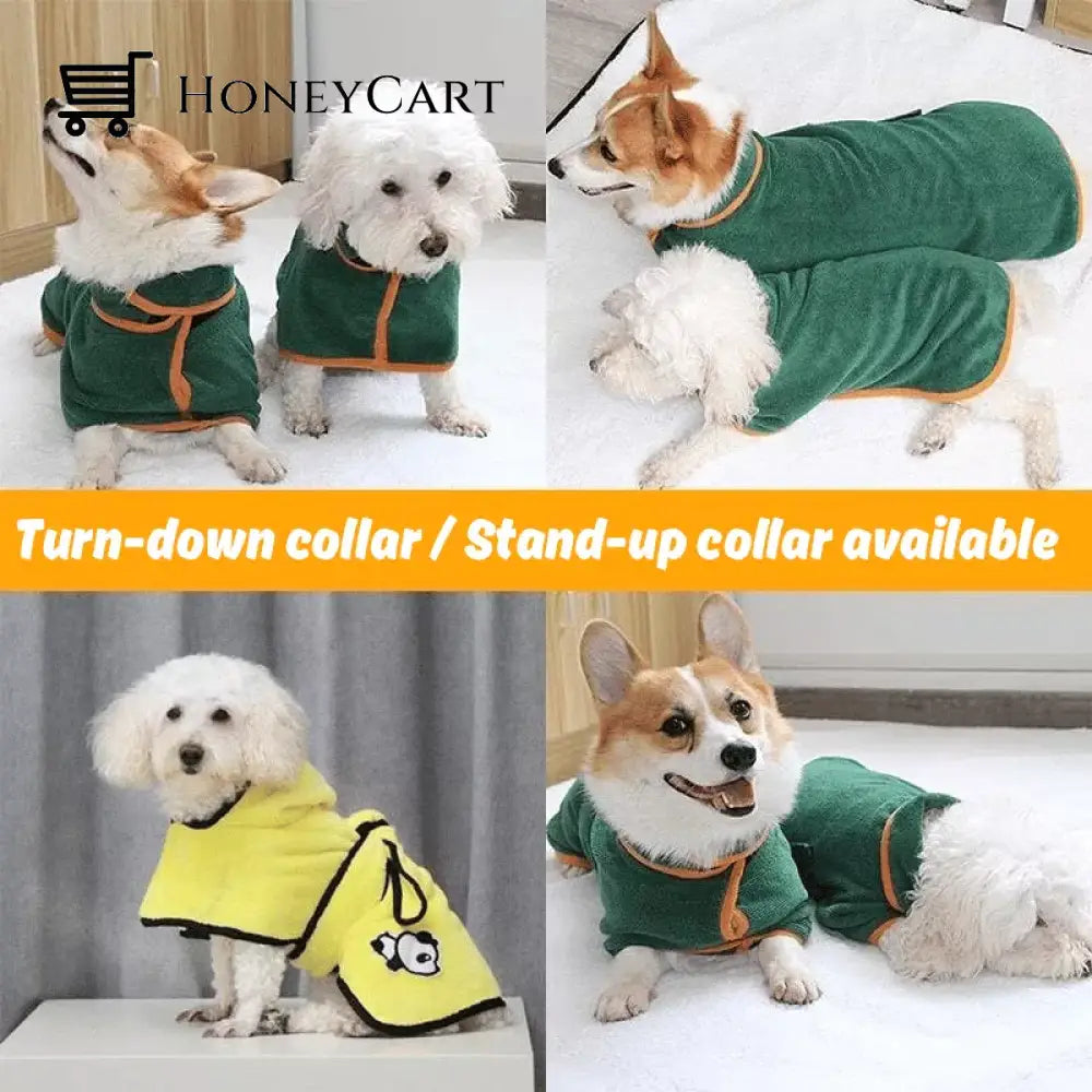 Super Absorbent Pet Bathrobe Tool
