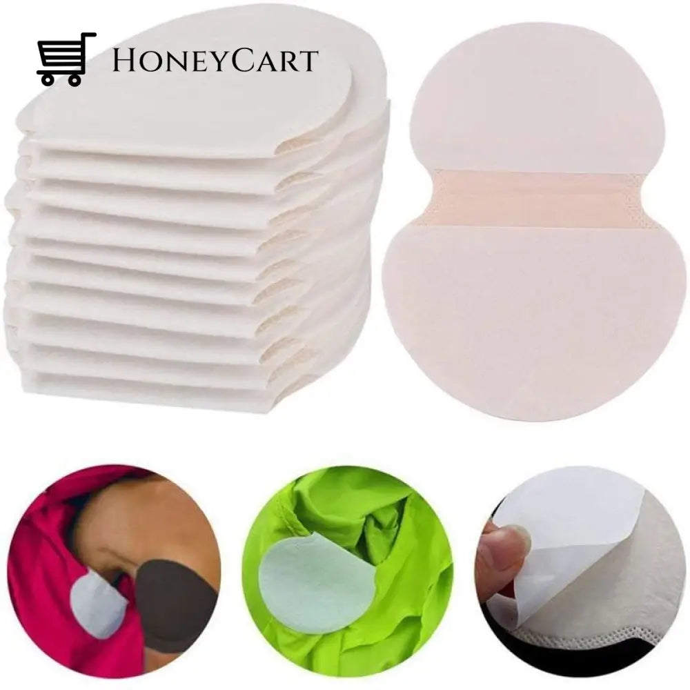 Sweat Absorbent Underarm Pads (20 Packs) 20 Packs(2 Pcs Per Pack)