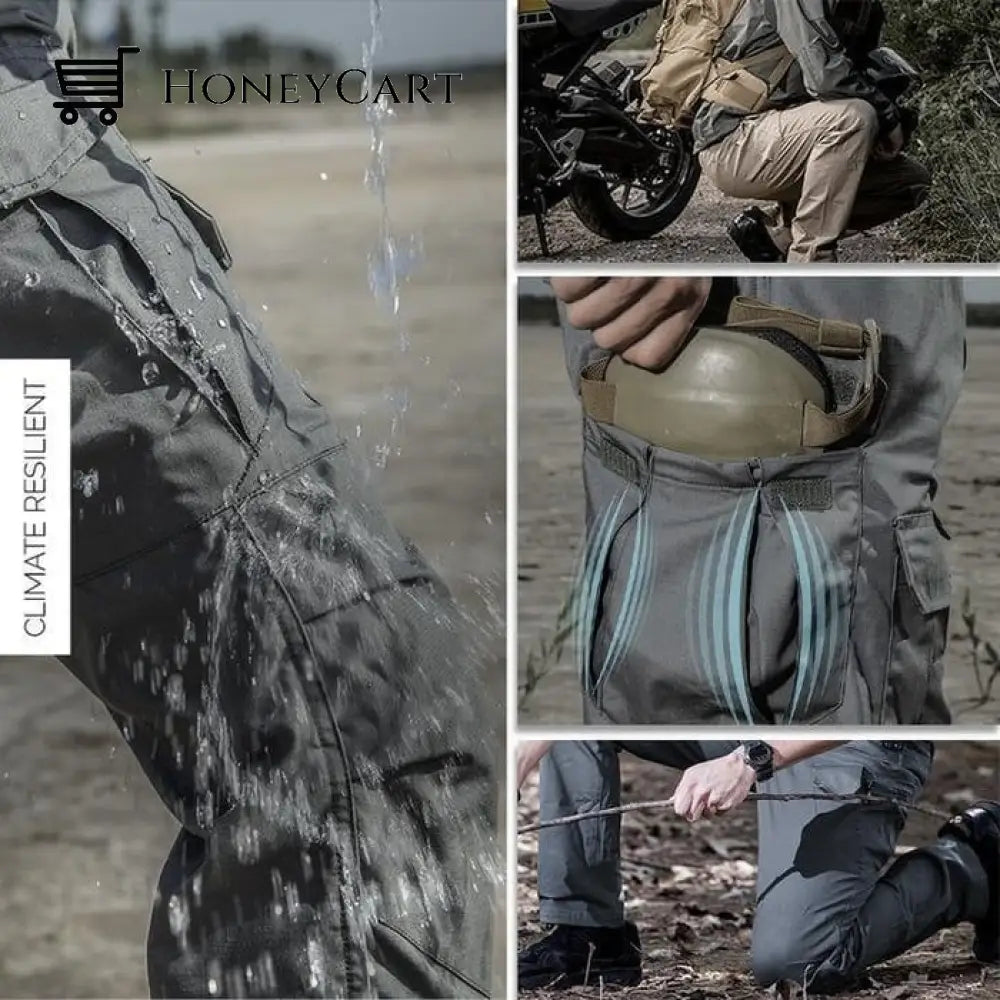 Tactical Waterproof Pants Grey / S (30-32 Waist)