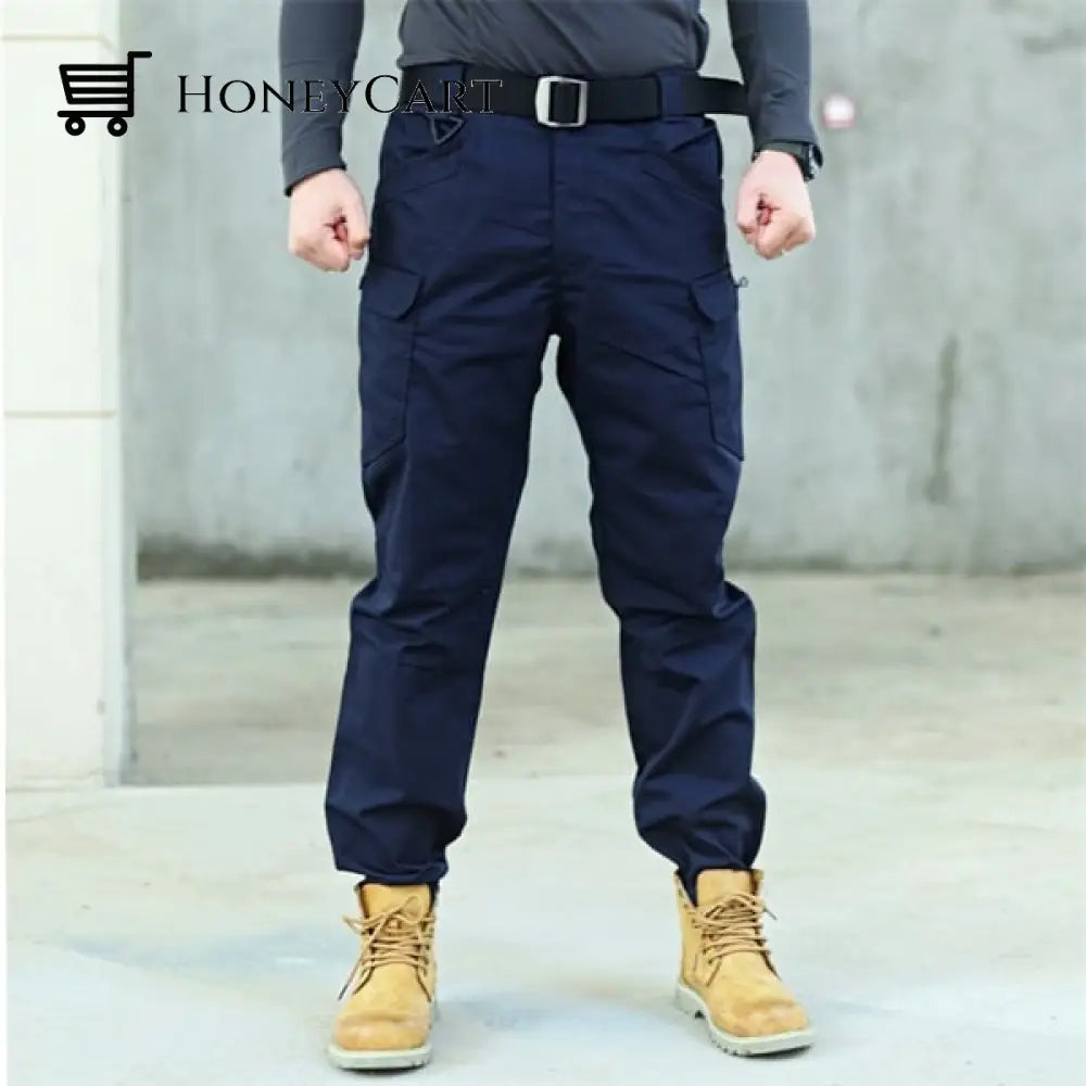 Tactical Waterproof Pants Navy Blue / S (30-32 Waist)
