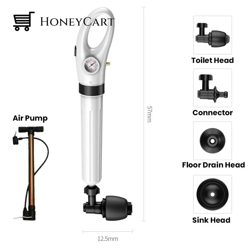 The Drain Blaster- Air Powered Plunger