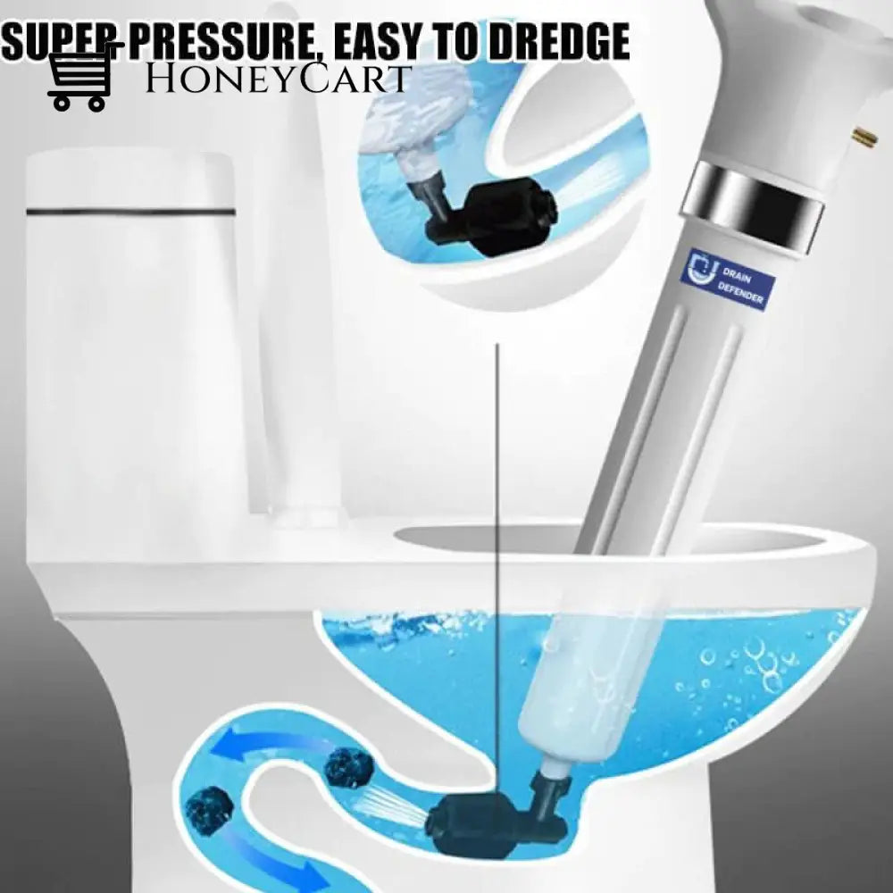 The Drain Blaster- Air Powered Plunger