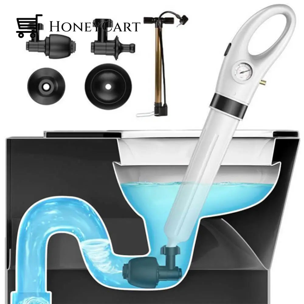 The Drain Blaster- Air Powered Plunger