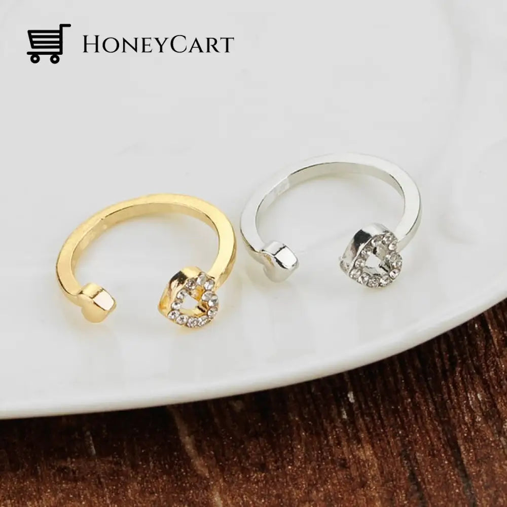 The Love Between A Grandmother And Granddaughter Is Forever Ring