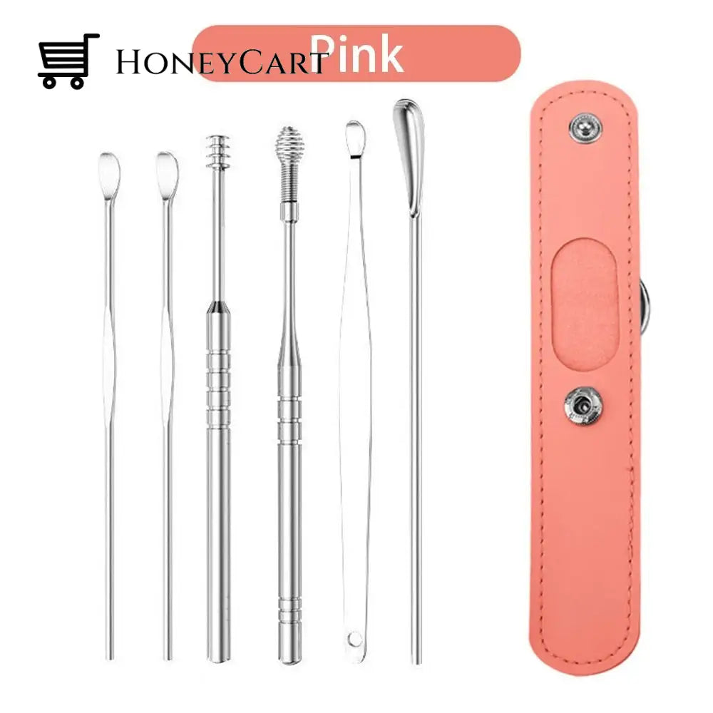 The Most Professional Ear Cleaning Master In 2023 Cleaner Tool Set Pink