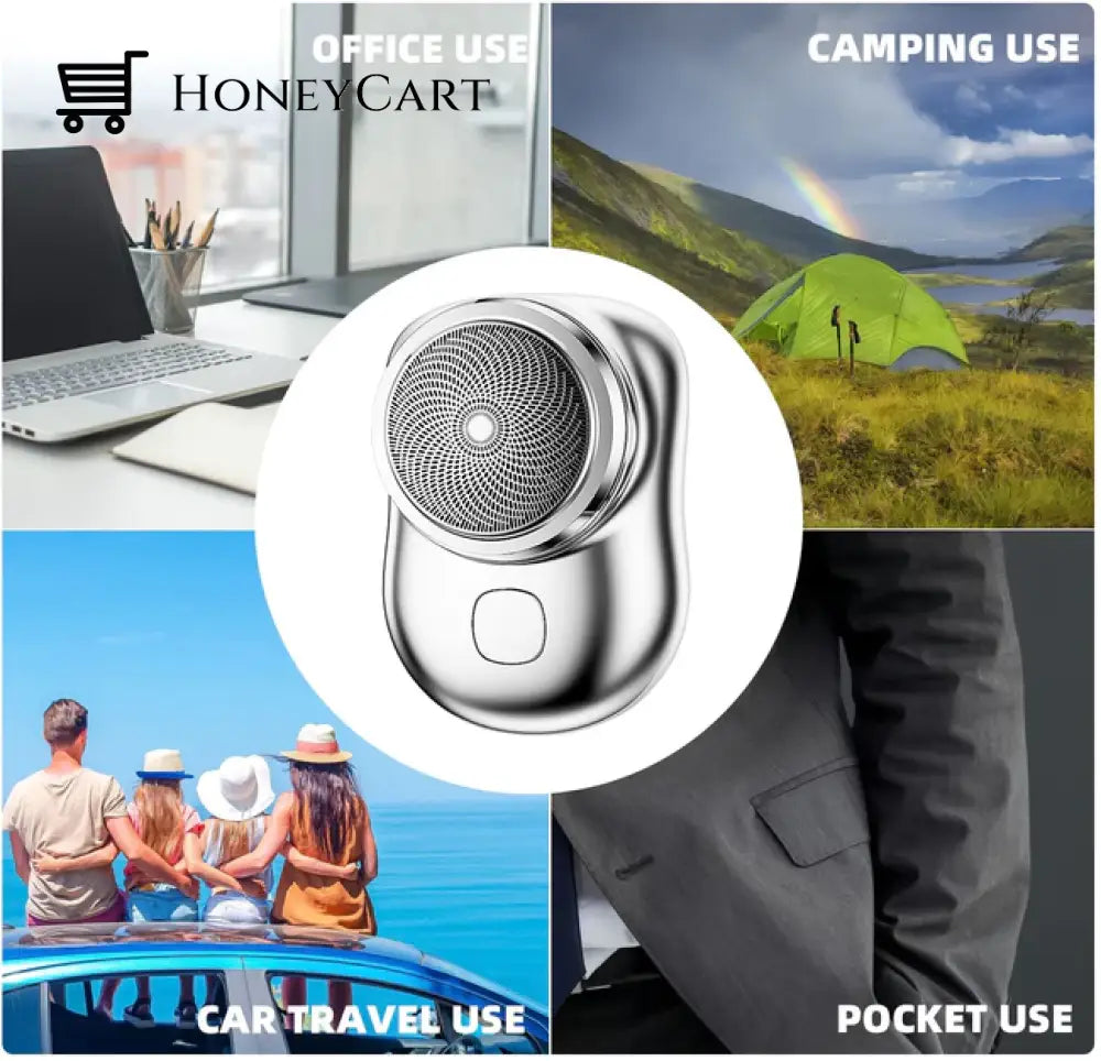 The Ultimate Pocket-Sized Shaver: Mini-Shave Portable Electric Razor