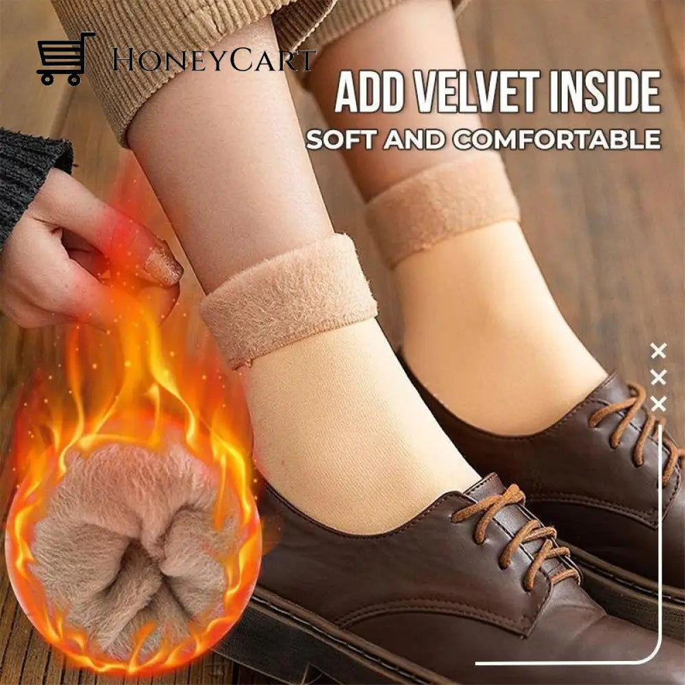 Thickening And Velvet Snow Socks Tool