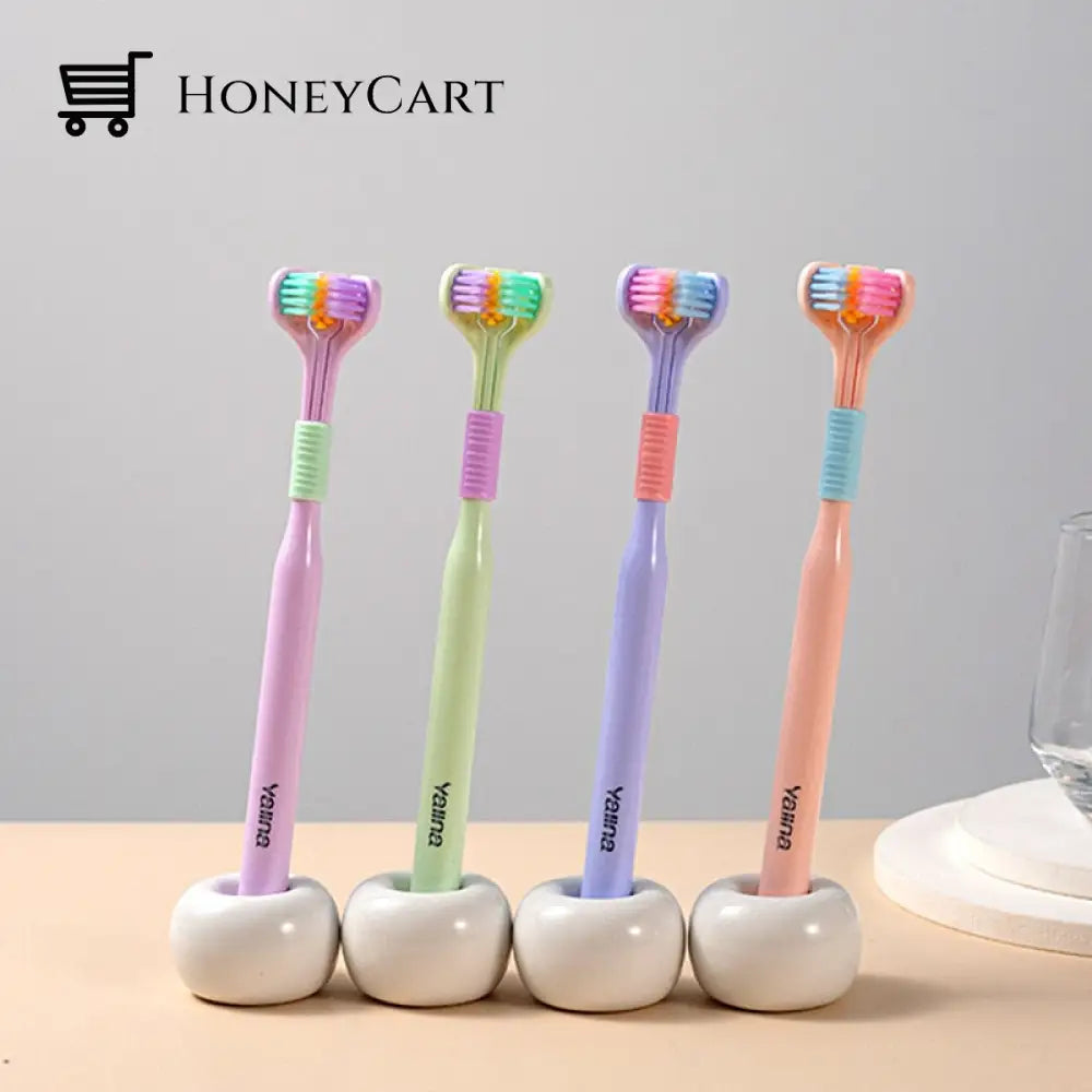 Three-Sided Soft Ultra Care Toothbrush Toothbrushes