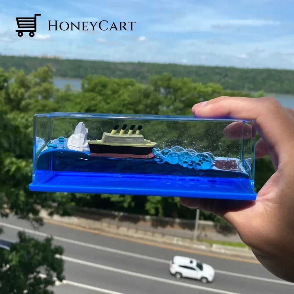 Titanic Cruise Ship Fluid Bottle