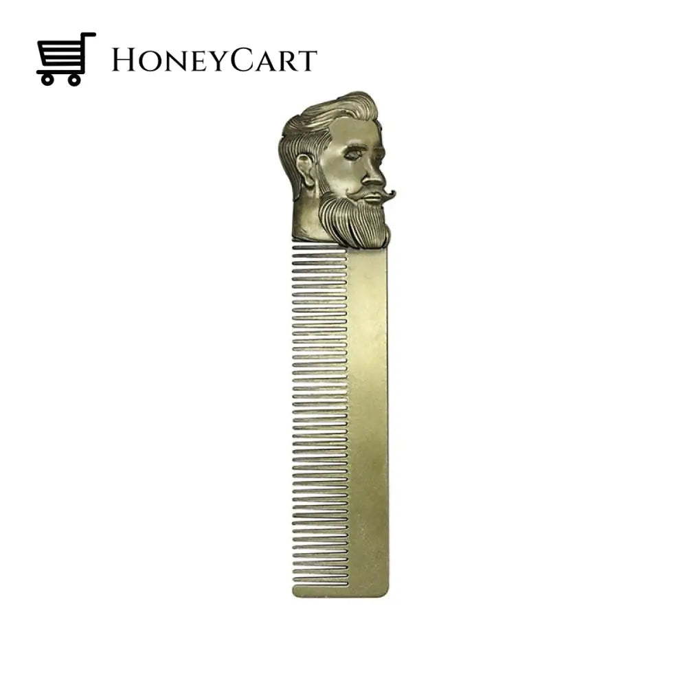 Tmt Gentleman Barber Styling Stainless Steel Comb No.5 Hair Combs