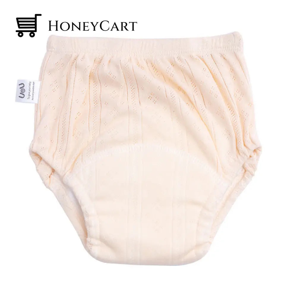 Toddler Toilet Training Pants White / S(0-9Kg)