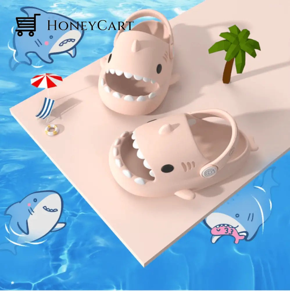 Toddlers Cloudy Shark Slide (Sports Mode)