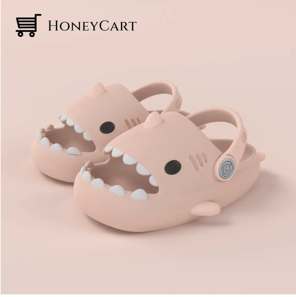 Toddlers Cloudy Shark Slide (Sports Mode) Light Pink / Toddler Uk 5 | Us 5.5 Eu 21