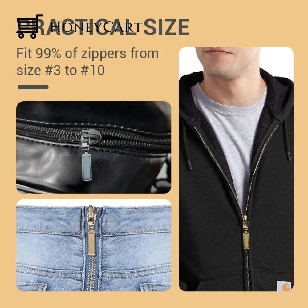 Tool-Free Detachable Stylish Zipper Pull
